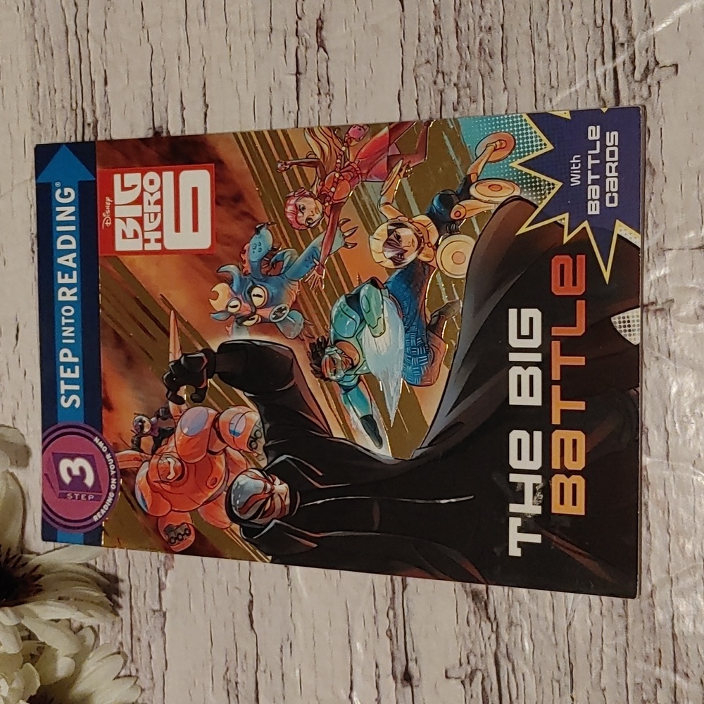 3/$13 Easy Reader Disney Big Hero. The Big Battle book reading level 3